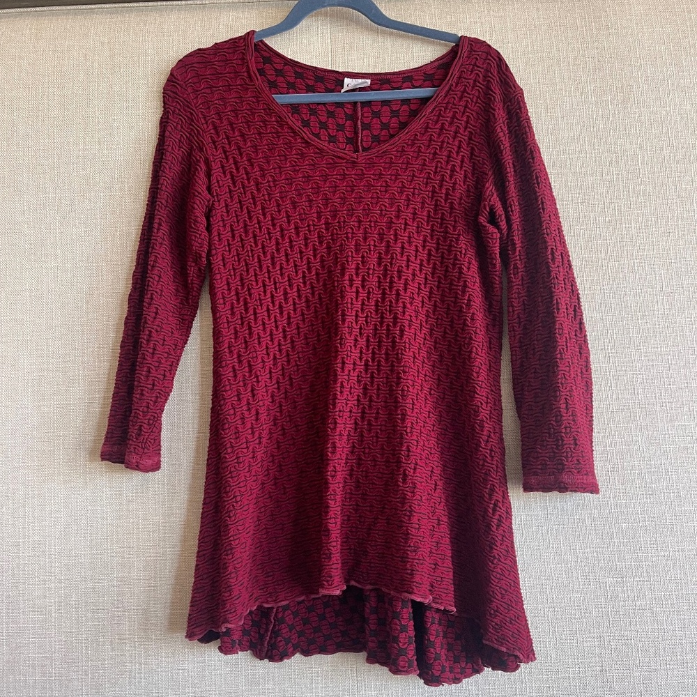 CMC Stretch Dark Red Top
